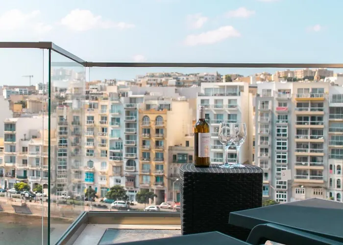Appartement Spinola Duplex Penthouse Deluxe San Ġiljan