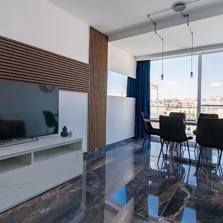 Spinola Duplex Penthouse Deluxe شقة سانت جوليان